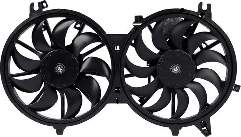 GELUOXI Engine Radiator Cooling Fan Assembly Replacement for Infiniti G35 2007-2008 Q60 2014-2015 G37 2008-2013 M35h 2012-2013 Q70 2014-2019 FX35 2009 EX35 2008-2009 Nissan 370Z 2009-2020 21481JK000 in Saudi Arabia