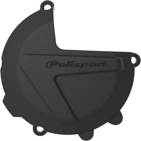 Polisport Clutch Cover Protector for Husqvarna TE/TC 250 TE/TX 300 & KTM XC/SX/EXC/XC-W 250/300 (2017-2022) - Superior Fit & Durable Protection - Black in Saudi Arabia