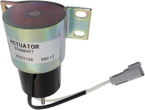 12V Throttle Solenoid D2668497 For Engine Parts Generator Parts in Saudi Arabia