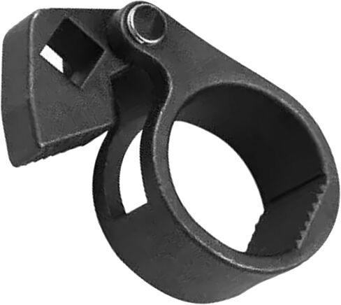 Multifunctional Steering Gear Rudder Wrench 27-42mm, Chrome Steel, Non Slip Ratchet Tool with Teeth Design, Blackening Treatment, Labor Saving in Operation, Suitable for in Saudi Arabia