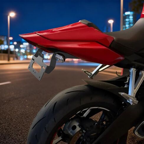 مزيل الحاجز مناسب لـ CBR650R/CB650R 2021-2024، CB1000 Hornet 2025 الذيل مرتب مع ضوء لوحة الترخيص in Kuwait
