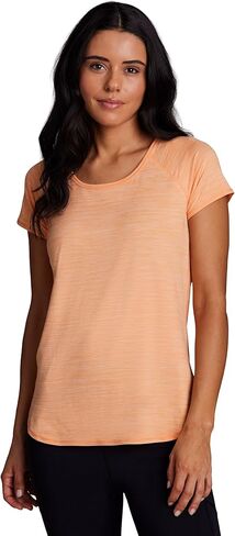 RBX Active Women's Athletic Quick Dry Space Dye Short Sleeve Yoga T-Shirt in Kuwait