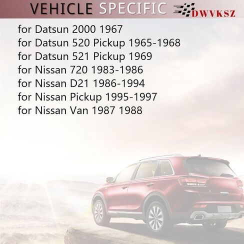 استبدال محمل ناقل الحركة اليدوي الخلفي لنيسان بيك اب 2.4L 1995 1996 1997، لـ Datsun 521 Pickup 1.3L 1969، لـ Van 2.4L 1987 1988، لـ 2000 2.0L 1967، (1x) in Kuwait