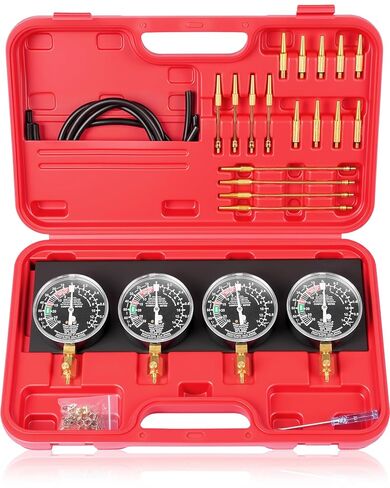 Motorcycle Fuel Vacuum Carburetor Synchronizer carb sync Gauge Fit Honda Yamaha in Kuwait