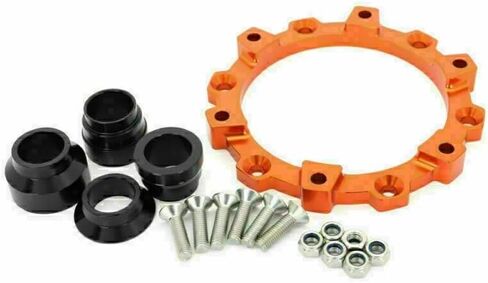 TOFR Enduro R 690 Super Moto 17 "x3.5/5 مجموعة شفة العجلات لـ Enduro 690 2008-2021 in Kuwait