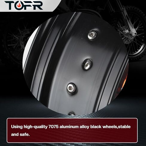 TOFR Enduro R 690 Super Moto 17 "x3.5/5 مجموعة شفة العجلات لـ Enduro 690 2008-2021 in Kuwait