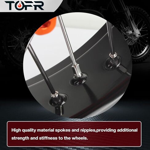 TOFR Enduro R 690 Super Moto 17 "x3.5/5 مجموعة شفة العجلات لـ Enduro 690 2008-2021 in Kuwait