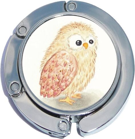 NewCharms Owl Drawing Foldable Purse Hanger in Saudi Arabia