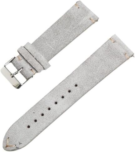 1PC Quick Release Watch Band, Compatible with 14 16 18 19 20 21 22mm, Suede Leather Wrist Strap Replacement in Saudi Arabia