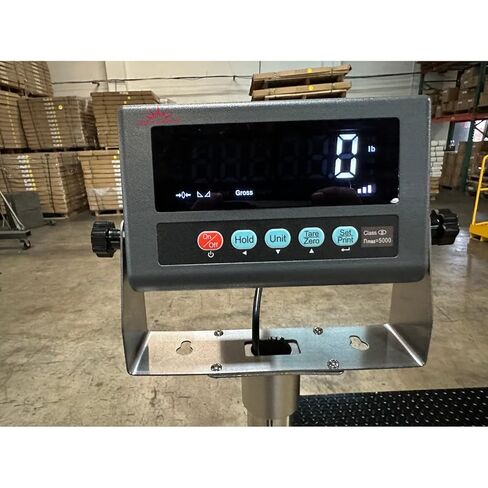 Liberty SL-7517-4x4 Industrial Floor Scale - Advanced Weighing Solution with Data Transfer, Alarm & Animal Weighing Features 1000 lbs x .2 lb in Kuwait