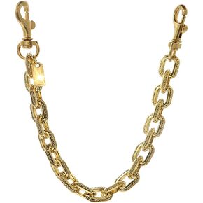 سلسلة سحر حقيبة ذهبية عتيقة - سلسلة محفظة ومحفظة متعددة الوظائف - هدية عيد الميلاد الأنيقة لمحبي حقائب اليد - ملحق متين للجينز والمحافظ وحقائب الظهر in Kuwait