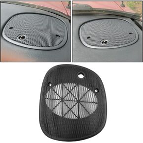 غطاء شبكة مكبر الصوت العلوي من ECOTRIC متوافق مع 1998-2005 جي إم سي جيمي سونوما تشيفي شيفروليه S10 بليزر برافادا لاستبدال رقم القطعة 15046442 15046441 رمادي داكن (LH&RH) - عبوتان in Kuwait