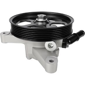 مضخة توجيه كهربائية Flecto 21-5341 مع بكرة متوافقة مع Honda 2004-2007 Accord EX Coupe 2-Door 2.4L، 2003-2007 Accord EX/LX Sedan 4-Door 2.4L، يستبدل # 56110-RAA-A01، 56110RAAA03 in Kuwait