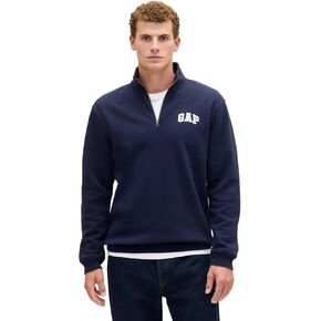 GAP mens Heritage Quarter Zip Mockneck Fleece in Kuwait