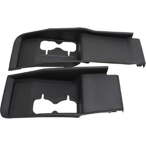 GXARTS Black 2Pcs Left & Right Front Plastic Tow Hook Bezel LC3Z8311E, LC3Z8310G Compatible with Ford F-250 F-350 Super Duty 2020-2022 in Saudi Arabia