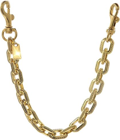 سلسلة سحر حقيبة ذهبية عتيقة - سلسلة محفظة ومحفظة متعددة الوظائف - هدية عيد الميلاد الأنيقة لمحبي حقائب اليد - ملحق متين للجينز والمحافظ وحقائب الظهر in Kuwait