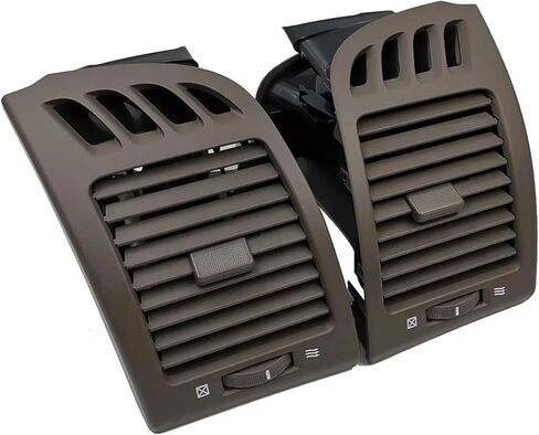 1Pair Compatible For Toyota Camry 2001-2006 Car Front Dash Air Conditioner Outlet Grille 55650-AA020 55650-AA030 AC Air Vent Assembly(GRAY) in Saudi Arabia