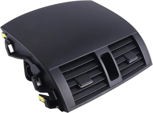 Black Center Dash A/C Outlet Air Vent Panel Compatible For Toyota Corolla 2008-2013 in Saudi Arabia