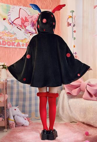 Micotaku Official Licensed Puella Magi Madoka Magica Reversible Double-Sided Charlotte Dessert Witch Hooded Cloak in Saudi Arabia