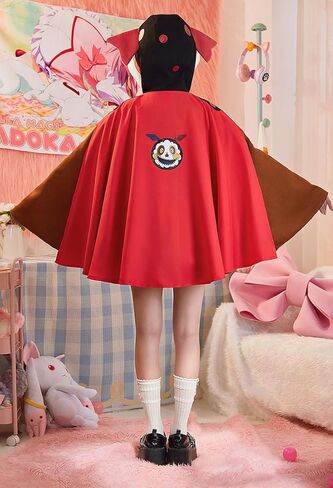 Micotaku Official Licensed Puella Magi Madoka Magica Reversible Double-Sided Charlotte Dessert Witch Hooded Cloak in Saudi Arabia