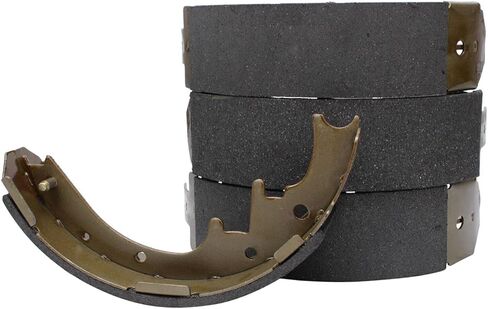 Detroit Axle - Rear Brake Shoes for Ford Ranger Mazda B2300 B2500 B3000 B4000, Premium Semi-Metallic Brake Shoes Replacement in Saudi Arabia