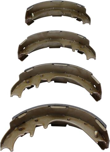 Detroit Axle - Rear Brake Shoes for Ford Ranger Mazda B2300 B2500 B3000 B4000, Premium Semi-Metallic Brake Shoes Replacement in Saudi Arabia