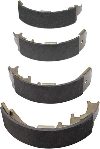 Detroit Axle - Rear Brake Shoes for Ford Ranger Mazda B2300 B2500 B3000 B4000, Premium Semi-Metallic Brake Shoes Replacement in Saudi Arabia