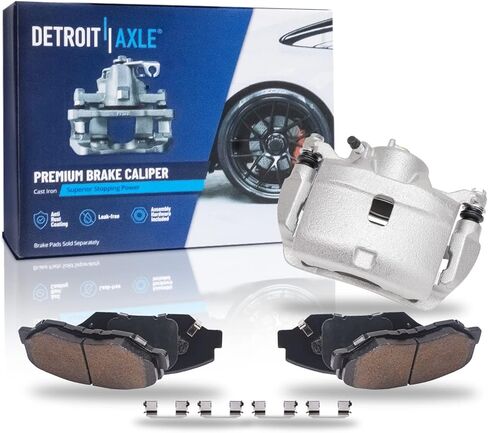 Detroit Axle - Rear Brake Shoes for Ford Ranger Mazda B2300 B2500 B3000 B4000, Premium Semi-Metallic Brake Shoes Replacement in Saudi Arabia