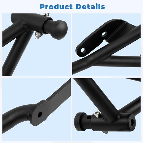 Highway Crash Bars Engine Guard Compatible with CFMOTO 675SR 675SR-R 675SS 675NK 2024 2025, Motorcycle Protection from Drops Accessories in Saudi Arabia