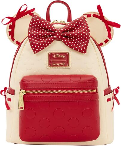 حقيبة ظهر صغيرة من Loungefly Minnie Mouse Rock the Dots Coquette in Saudi Arabia