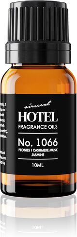 AirScent Hotel Diffuser Oil No. 1066 - Peonies Cashmere Jasmine - Premium Fragrance Oil for Ultrasonic and Waterless Diffusers and Crafting - 10 mL, 0.34 fl oz Glass Dropper Bottle in Saudi Arabia