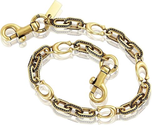 Gold Bag Chain Charm for Handbag, Wallet Chain Charm, Retro Chain Bag Charm Chains Extender in Kuwait