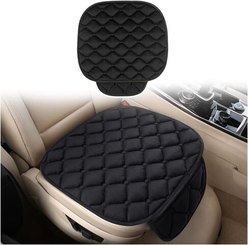 Plush Car Seat Covers with Side Pockets,Warm & Breathable Car Back Seat Cover for Cars Seats Protection,All-Season Anti-Slip Back Seats Cover for Cars Interior Accessories in Kuwait