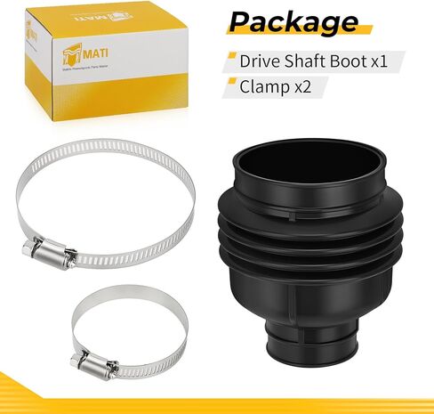 M MATI Drive Shaft Boot w/Clamp for Kawasaki Bayou 300 KLF300 Bayou 400 KLF400 1987-2005 49006-1237 in Saudi Arabia