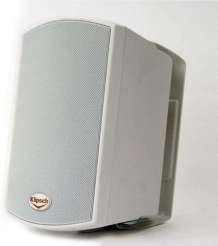 Klipsch AW-400 Indoor/Outdoor Speaker - White & CDT-5650-C II in-Ceiling Speaker - White in Saudi Arabia