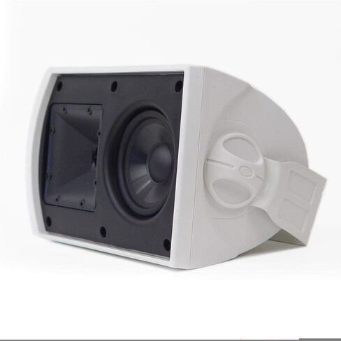 Klipsch AW-400 Indoor/Outdoor Speaker - White & CDT-5650-C II in-Ceiling Speaker - White in Saudi Arabia