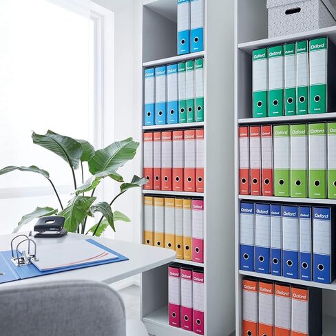 حزمة من 6 مسجلات العمود الفقري OXFORD G85 Color MIX 8 سم ESSELTE in Saudi Arabia