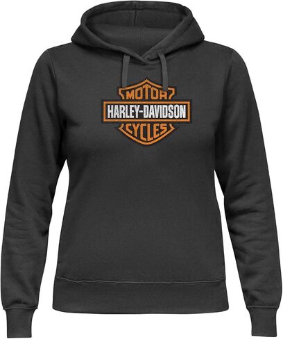 Harley-Davidson Military, Exclusive Military Overseas Tour, Ladies Classic Pullover Hoodie B&S Black in Saudi Arabia