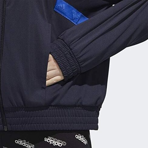 سترة رياضية للنساء من adidas x Zoe Saldana Collection، أزرق، مقاس L in Kuwait
