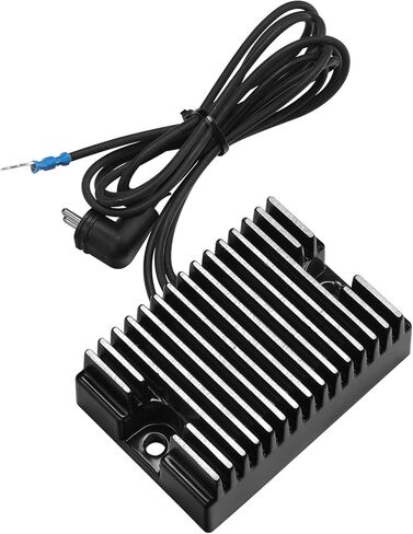 SLMOTO Motorcycle Voltage Regulator Rectifier Fit For Harley Big Twin EVO 1981-1988 Black in Saudi Arabia