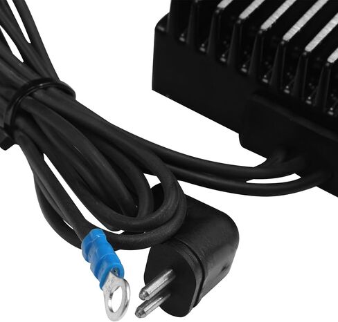 SLMOTO Motorcycle Voltage Regulator Rectifier Fit For Harley Big Twin EVO 1981-1988 Black in Saudi Arabia