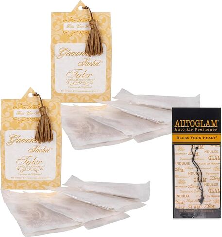 Elanze Designs Tyler Candle KATHINA - كيس غسيل معطر وحزمة معطر هواء للسيارة in Kuwait