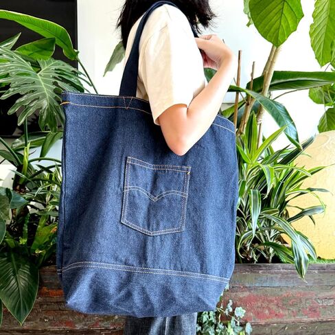 حقيبة حمل من الدنيم، حقائب يد من الدنيم للنساء، حقائب كتف كاجوال من هوبو، حقيبة يد جمالية قديمة، حقيبة يد للمتسوقين للسيدات، هدية عيد الميلاد لعيد الأم، أتمنى أن تتحقق كل أحلامك A1 in Kuwait