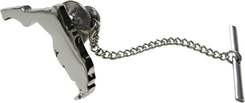 Kiola Designs Florida State Map Shape Tie Tack in Saudi Arabia