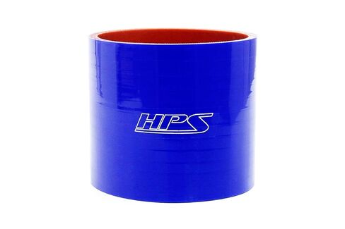 HPS HTSC-225-BLUE Silicone High Temperature 4-ply Reinforced Straight Coupler Hose, 100 PSI Maximum Pressure, 3" Length, 2-1/4" ID, Blue in Saudi Arabia