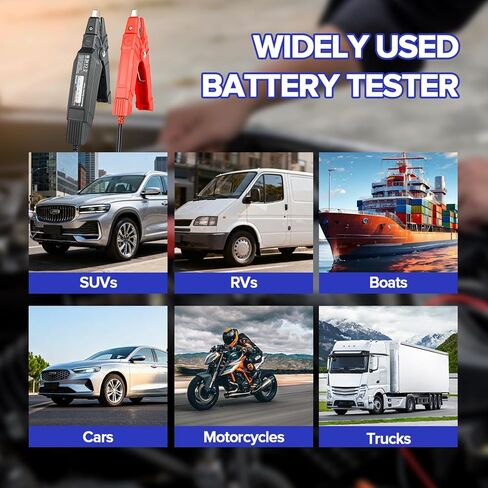 2026 إطلاق جهاز اختبار بطارية السيارة BST360 6V 12V المحدث، جهاز اختبار حمل بطارية بلوتوث، محلل نظام الشحن لنظام Android/iPhone/Launch X431، 100-2000 CCA المولد الفولتميتر in Kuwait