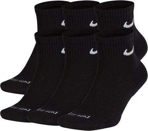 جوارب Nike Everyday Plus Dri-FIT المبطنة للكاحل للتدريب الرياضي - عبوة من 6 قطع in Saudi Arabia