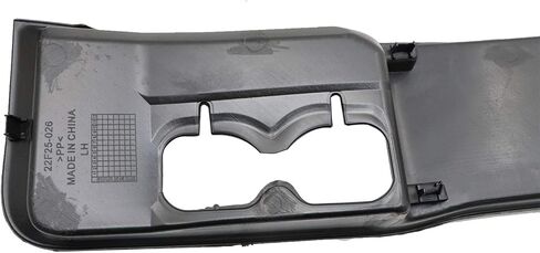 GXARTS Black 2Pcs Left & Right Front Plastic Tow Hook Bezel LC3Z8311E, LC3Z8310G Compatible with Ford F-250 F-350 Super Duty 2020-2022 in Saudi Arabia
