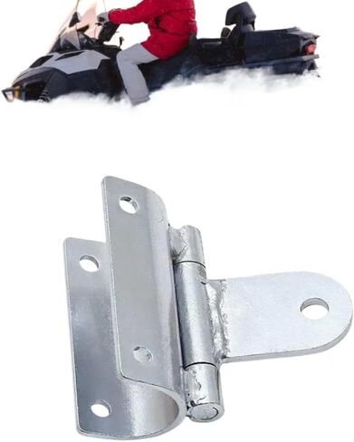 Snowmobile Bumper Towing Hitch Repair Part Replaces Bumper Tow Hitch Heavy Duty Silver Compatible with in Saudi Arabia