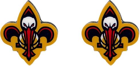 Aminco NBA Unisex-Adult NBA Team Post Earrings in Kuwait